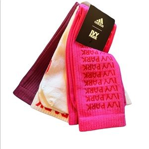 Ivy Park - Ivy Heart 3 Pack Socks